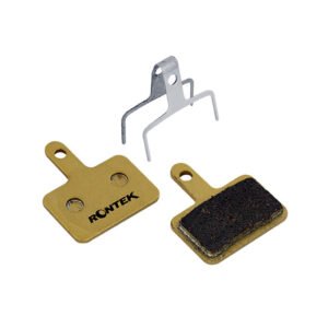 Pastilha de Freio a Disco Dourada Shimano Deore e Rontek